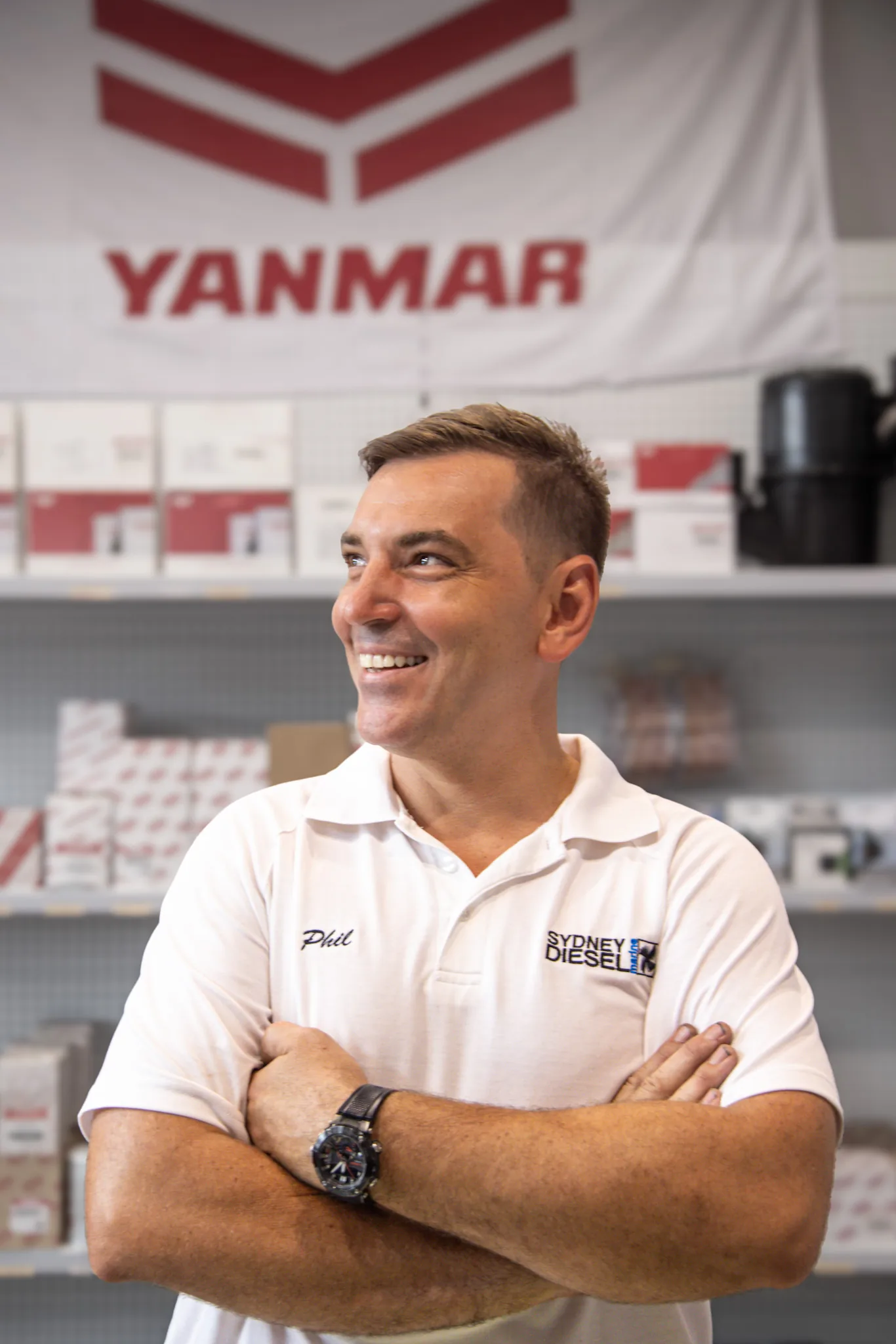 Phil Lulic, founder of Sydney Diesel Marine